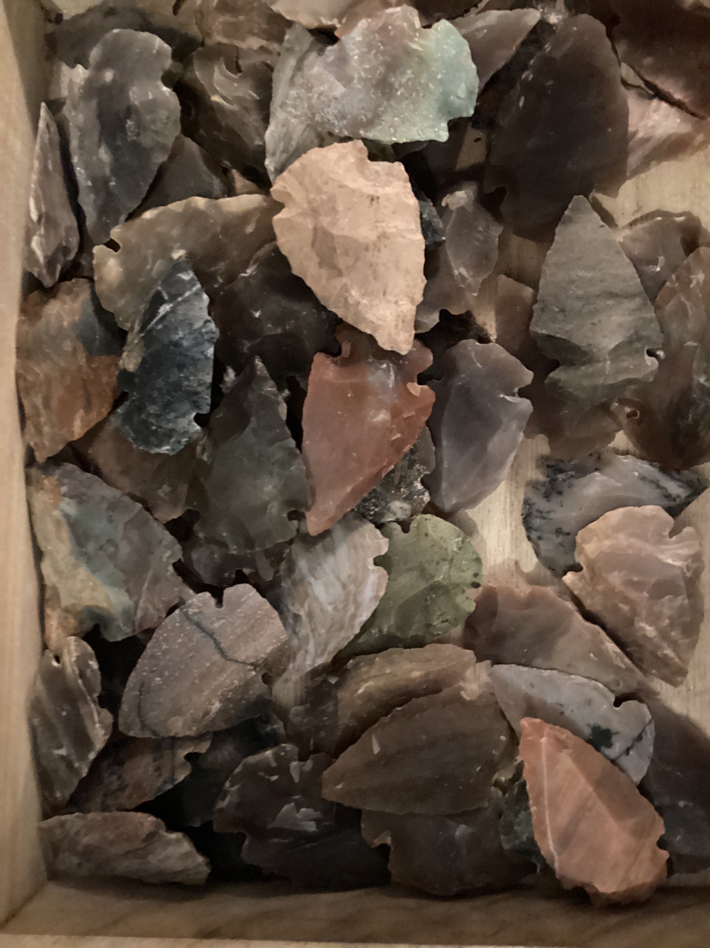 Mineral or Jasper Arrowhead