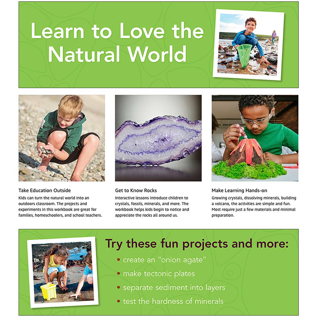 Rocks & Minerals Backyard Workbook