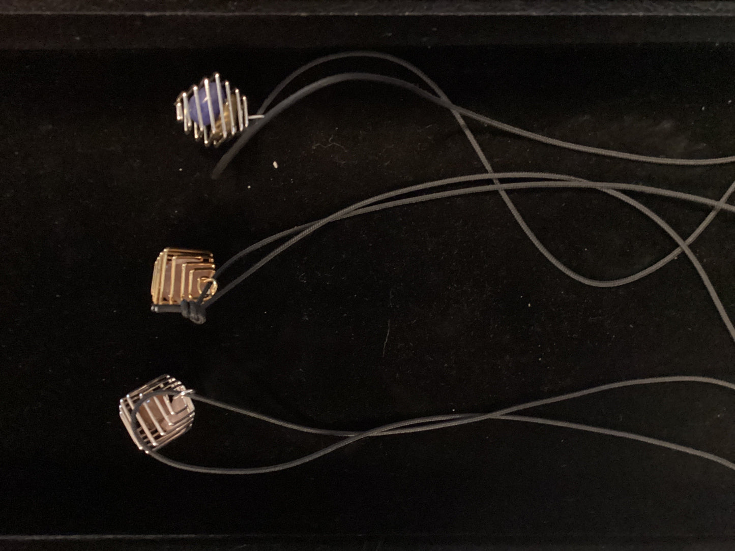 Swirl Cage Necklace