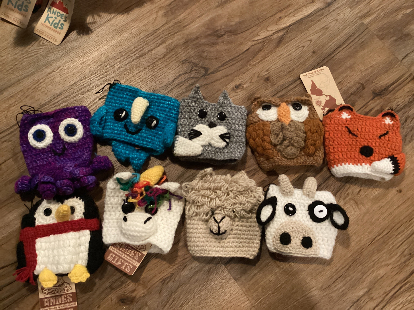 Animal Cup Cozies