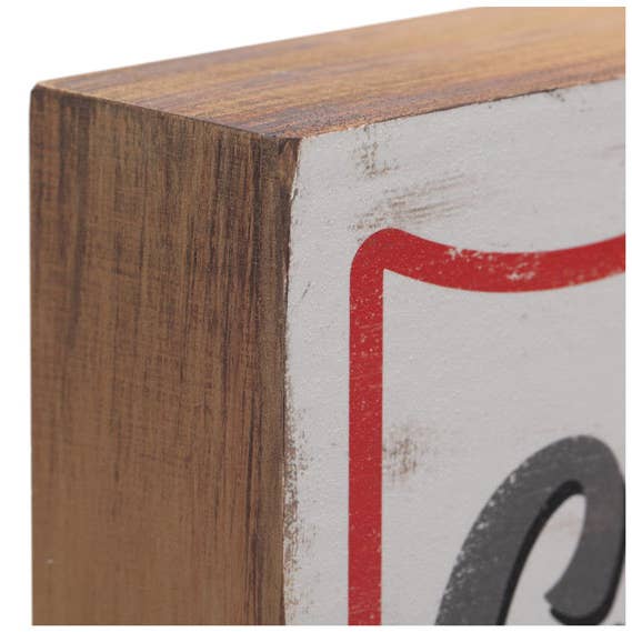 Good Day for a Good Day Raccoon Wooden Wall Art