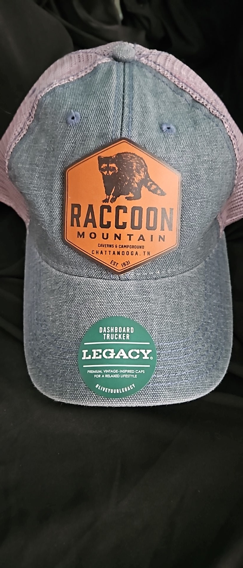 Legacy Raccoon Mountain Patch Relaxed Trucker Hat