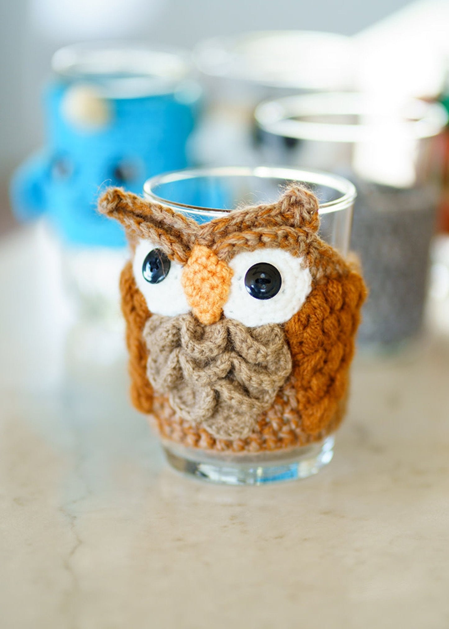 Animal Cup Cozies
