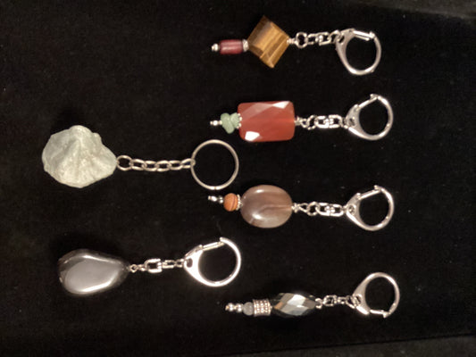 Gemstone Keychain