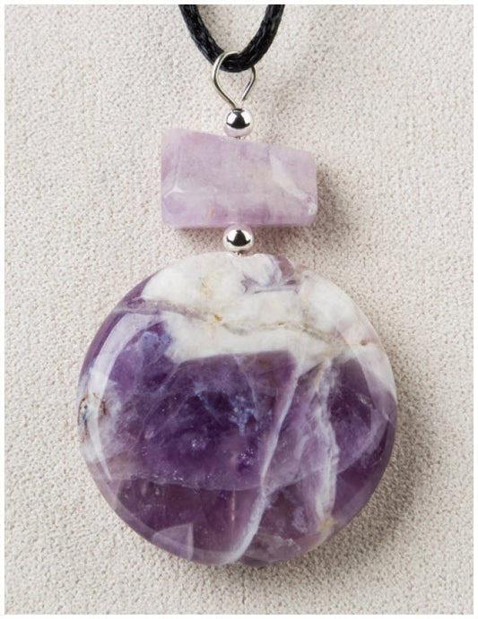 Amethyst Moon Necklace