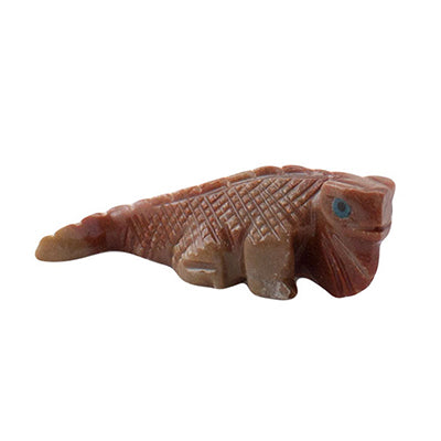 Stone Carved Iguana