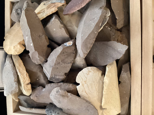 Mineral or Jasper Arrowhead