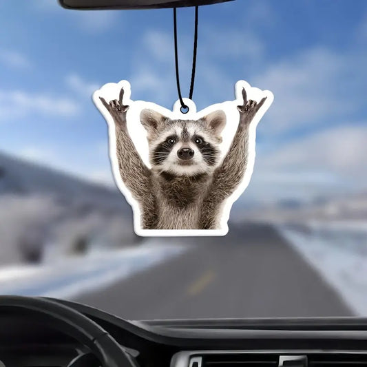 Rockin' Raccoon Air Freshener