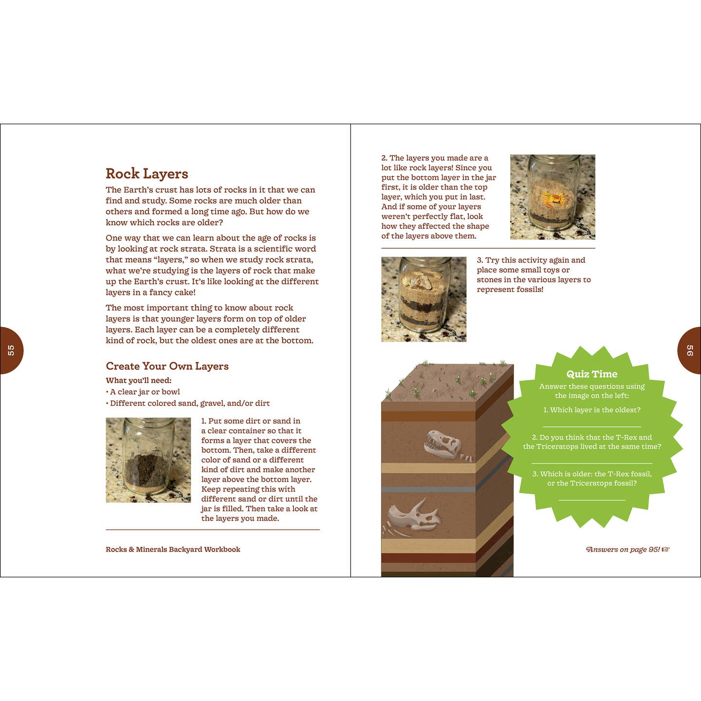 Rocks & Minerals Backyard Workbook