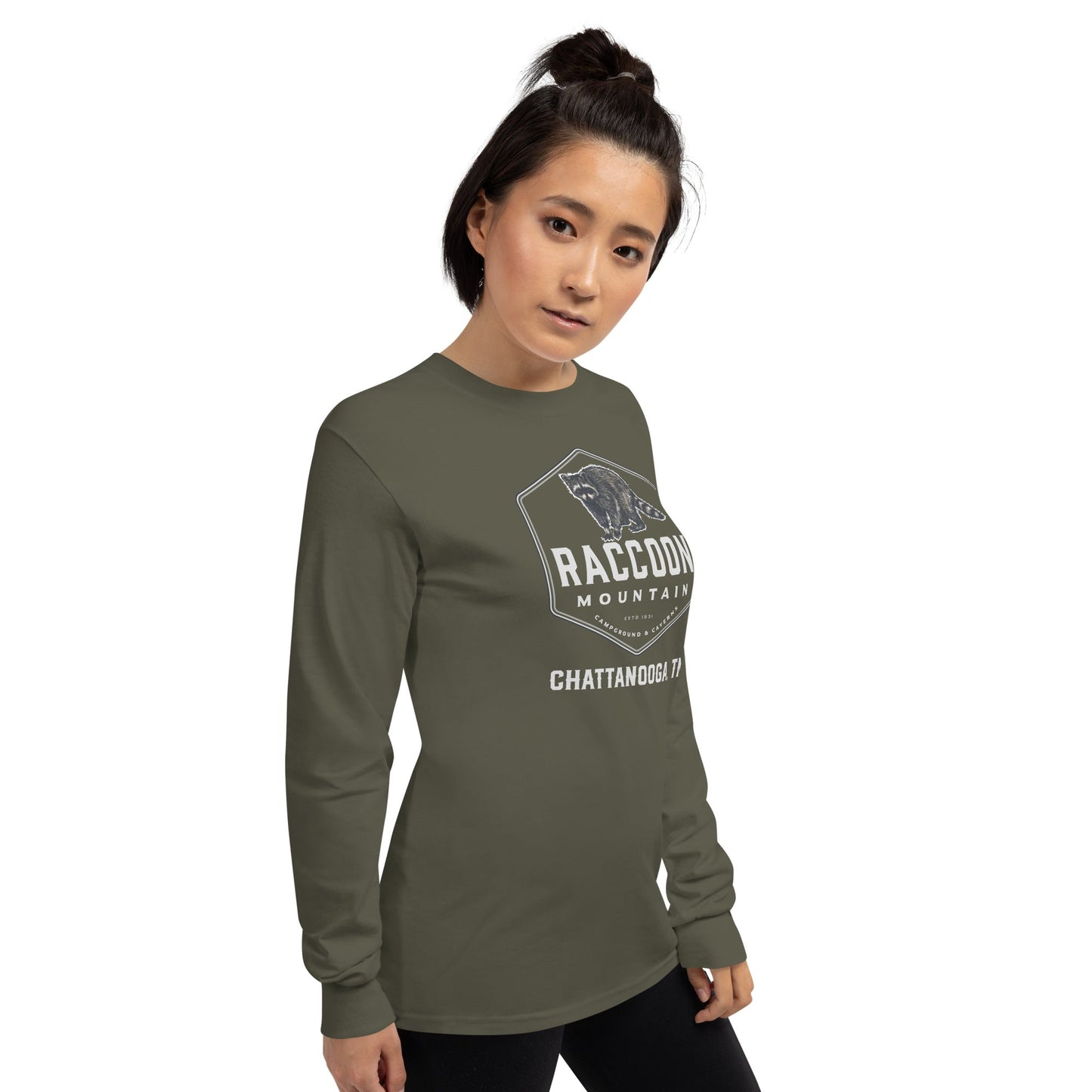 Raccoon Mountain Logo Unisex Long Sleeve T-Shirt