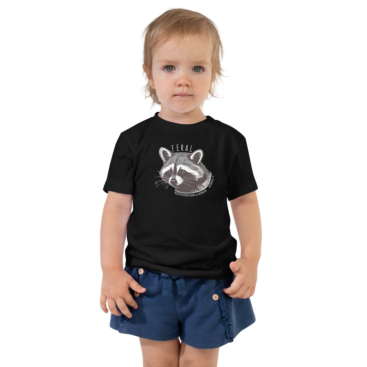 Feral Toddler Raccoon Mountain T-Shirt