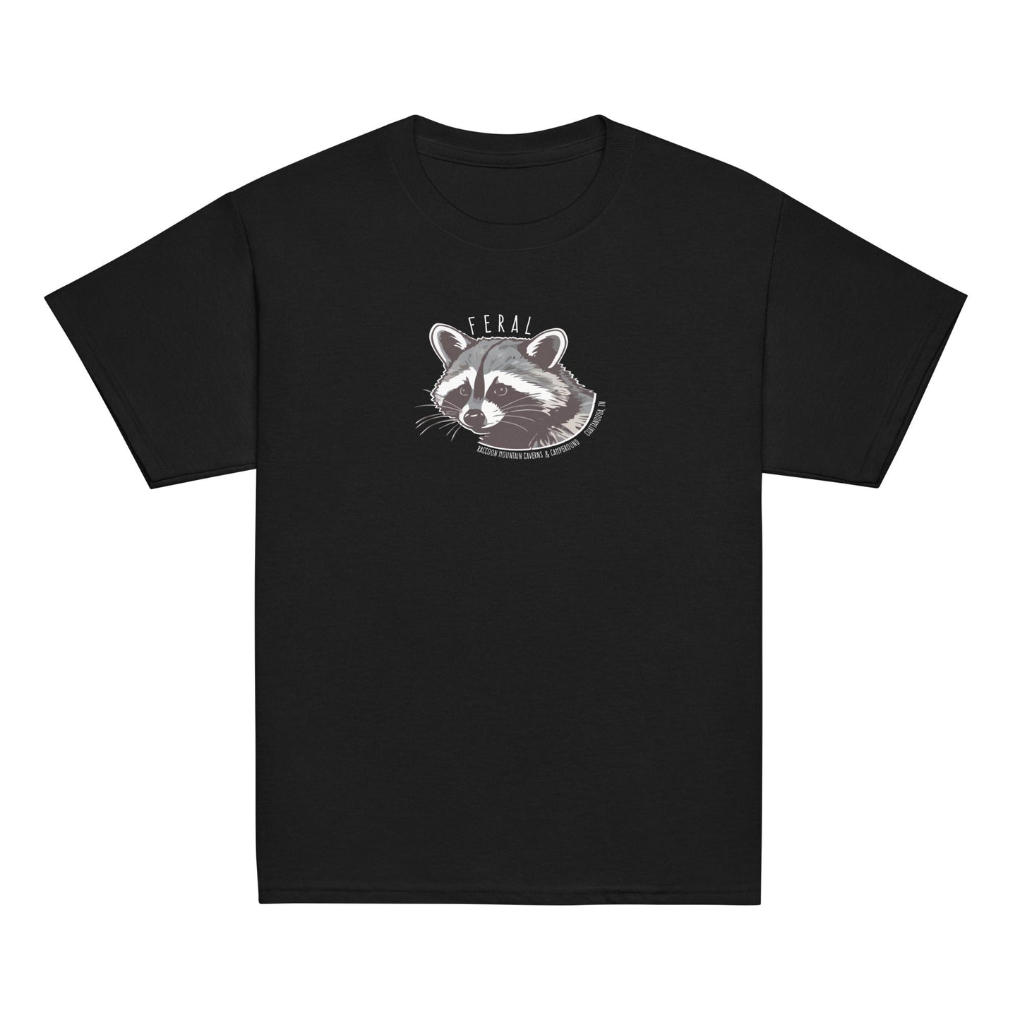 Feral Youth Raccoon Mountain T-Shirt